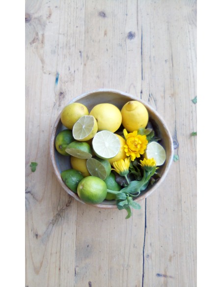 Saladier en céramique cuisine provençale pour 2 personnes